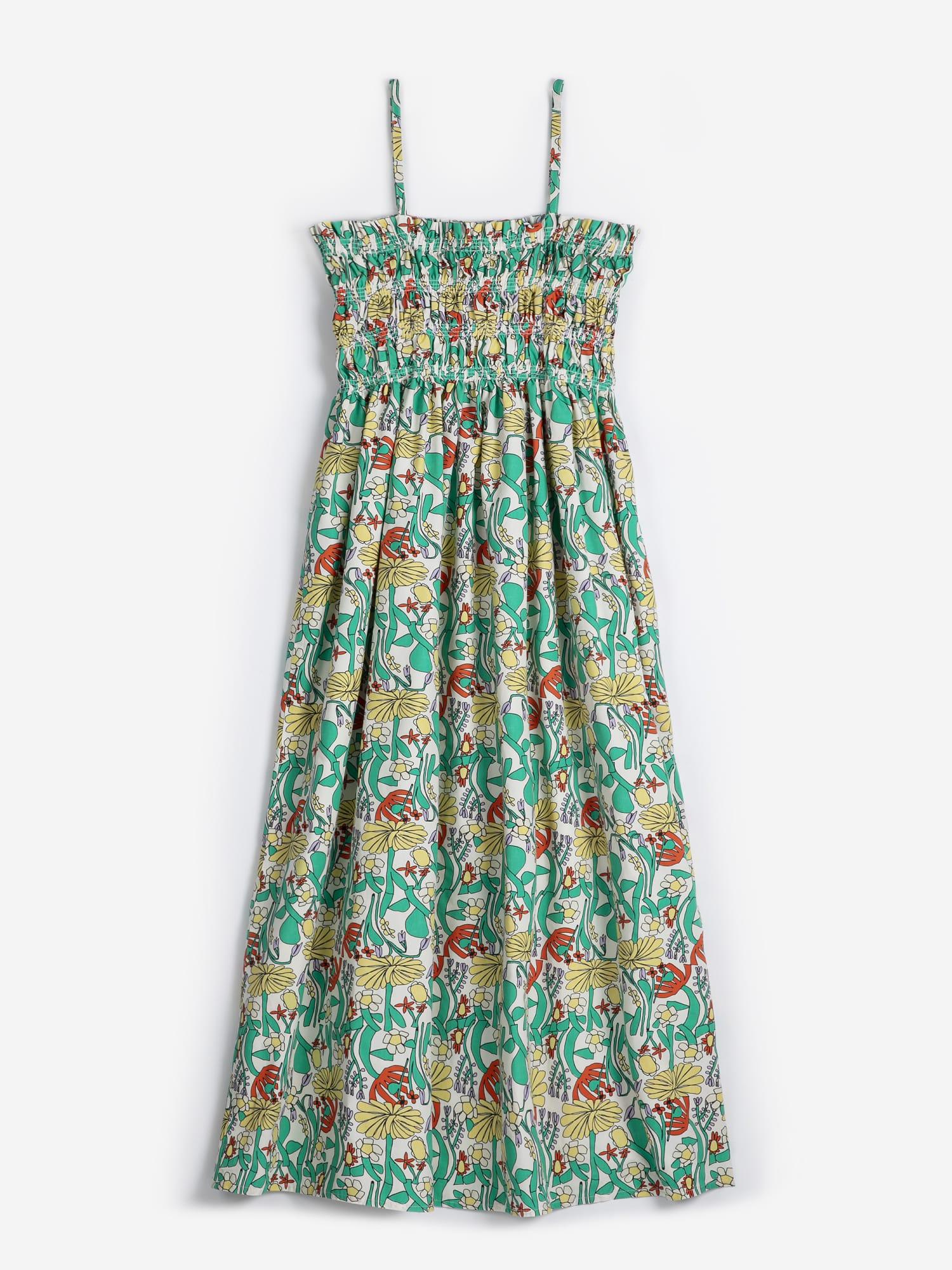 Bobo Choses Color Herbalist Gathered Bustier Dress Kleid bunt 